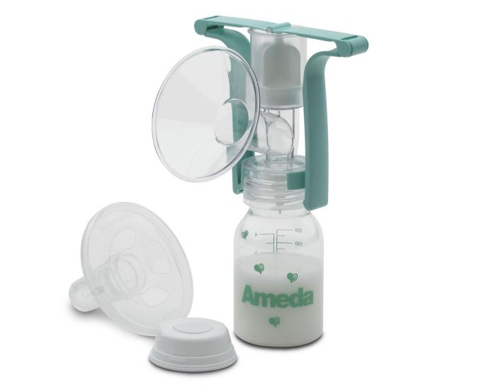 Ameda One-Hand Manual Breast Pump | BreastPumpsDirect.com
